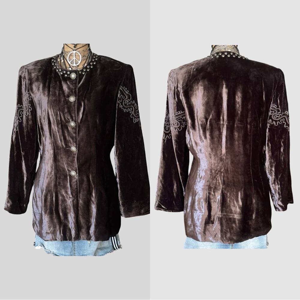 SADDLE RIDGE VINTAGE COLLECTION women's Western Brown Jacket - SIZE 11-12